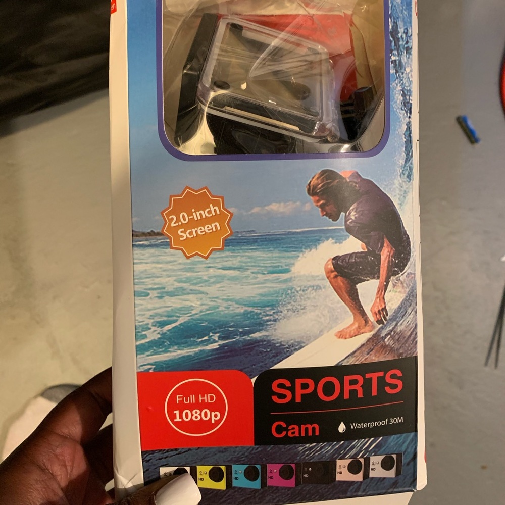 1080 waterproof sports cam